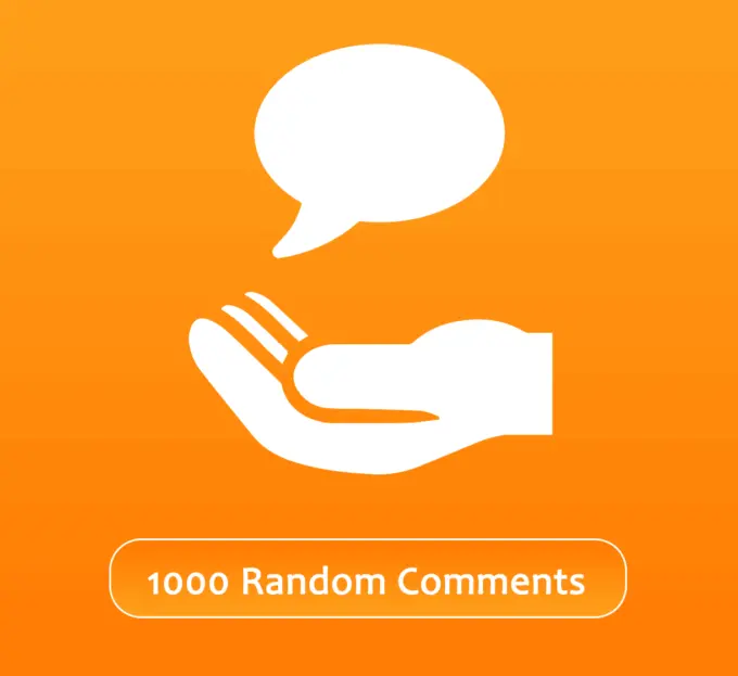 Buy 1000 Random Comments